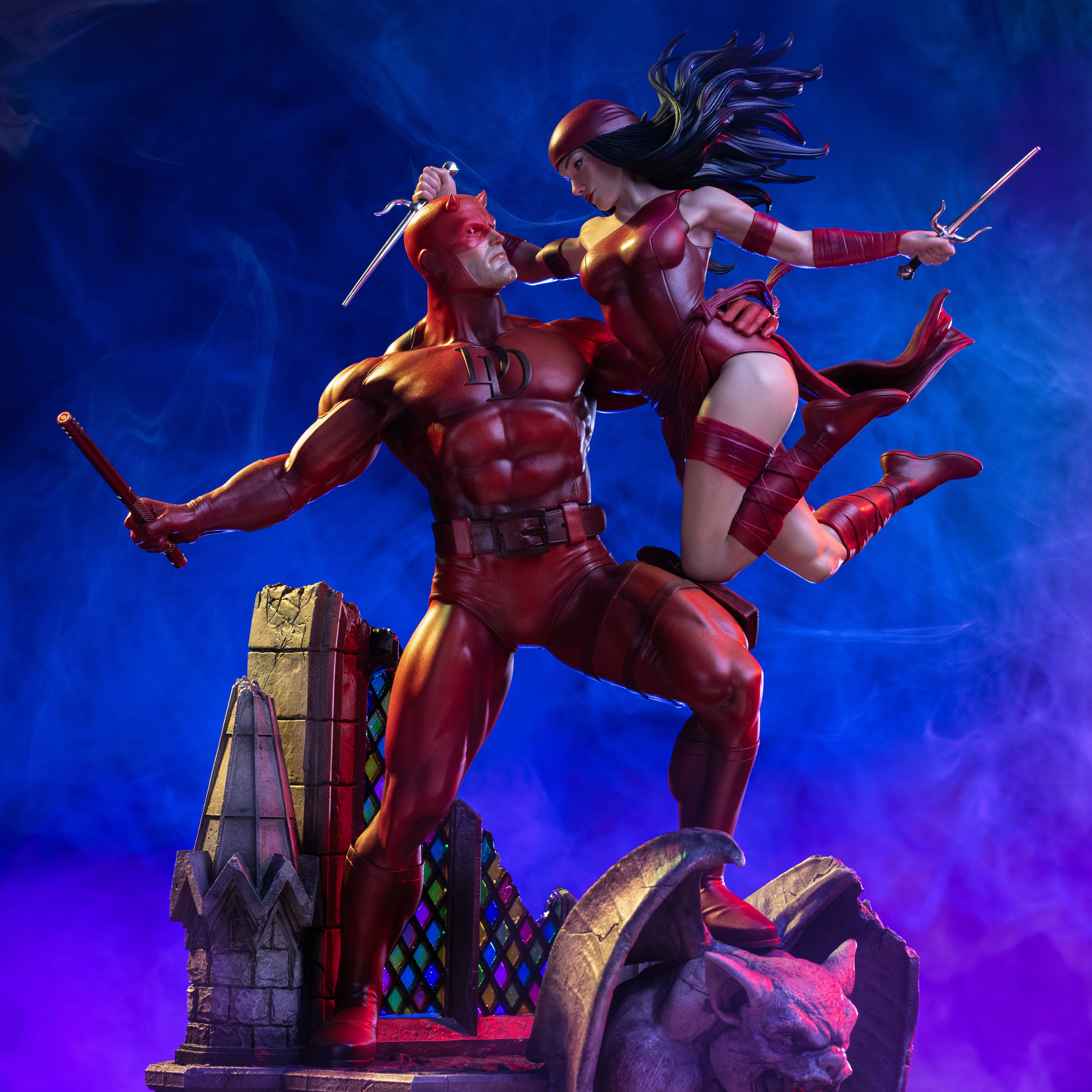 Marvel Comics Daredevil and Elektra 1/6 Scale Limited Edition Diorama Gallery Image 3