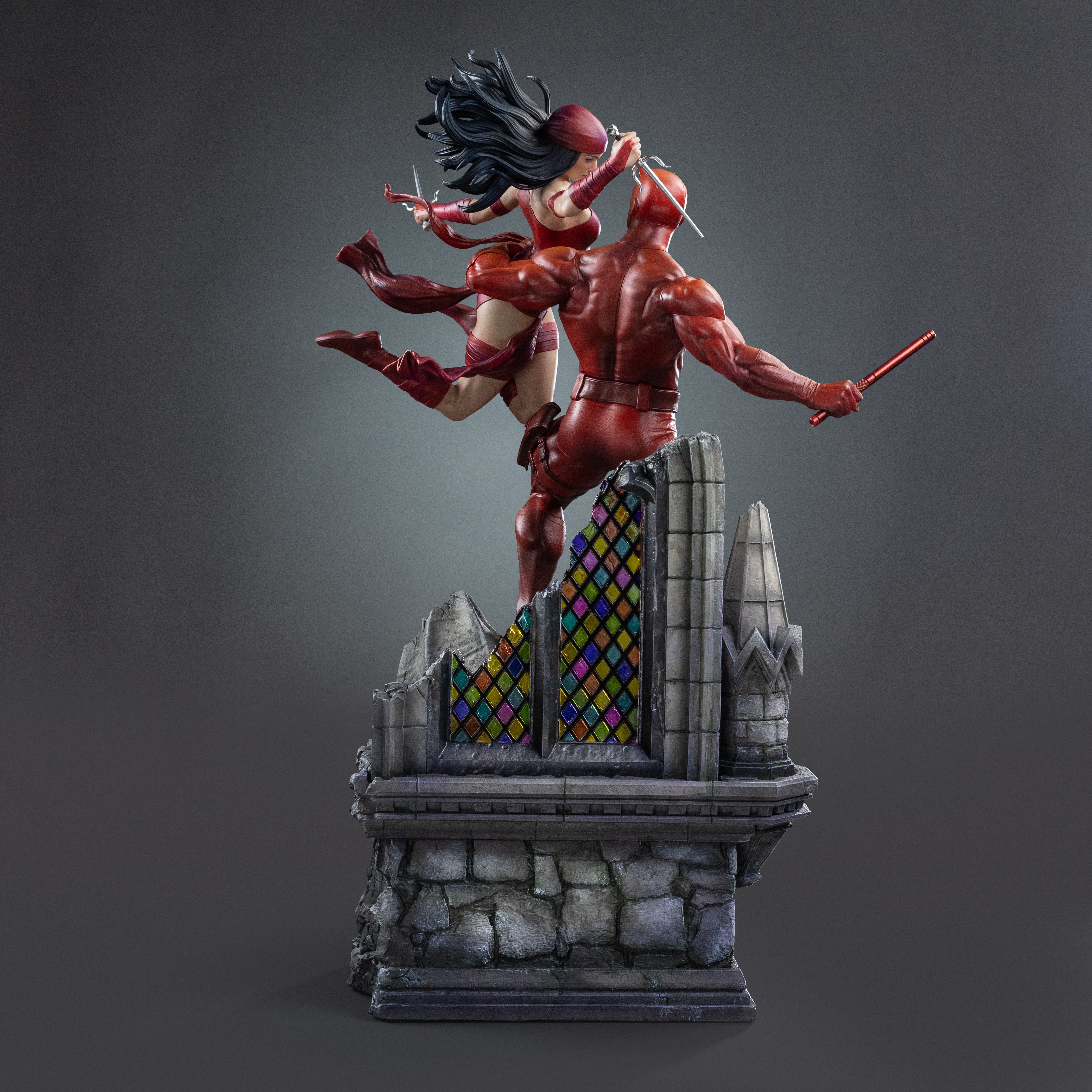 Marvel Comics Daredevil and Elektra 1/6 Scale Limited Edition Diorama Gallery Image 7