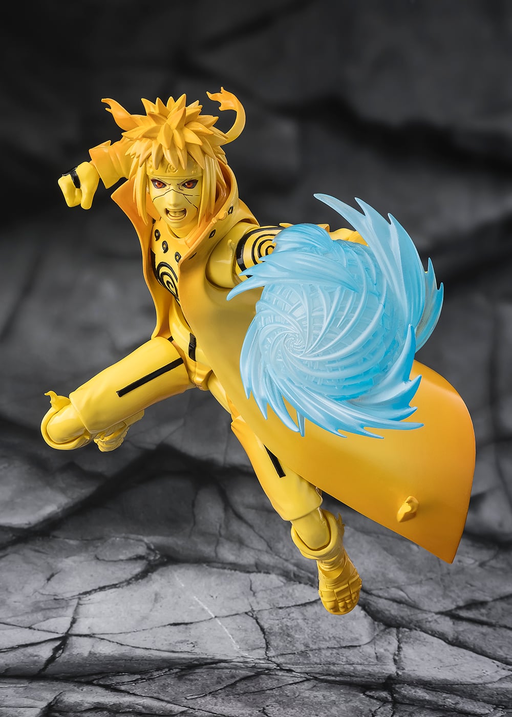 Naruto: Shippuden S.H.Figuarts Minato Namikaze (Kurama Link Mode) (Bond of Light That Shatters Darkness) Action Figure Gallery Image 7