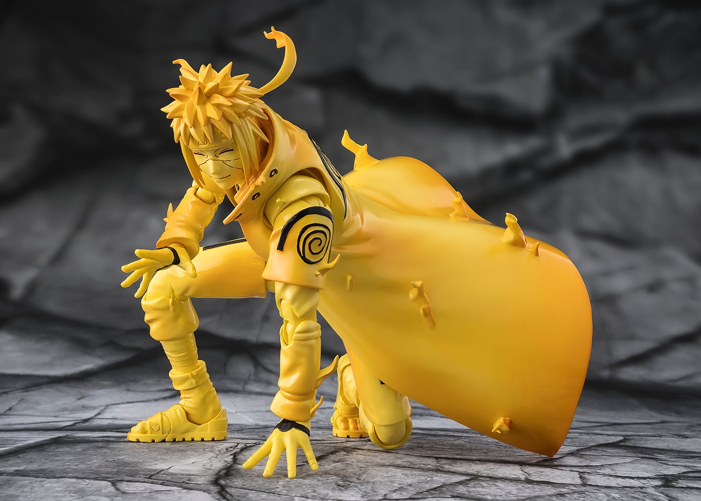 Naruto: Shippuden S.H.Figuarts Minato Namikaze (Kurama Link Mode) (Bond of Light That Shatters Darkness) Action Figure Gallery Image 6