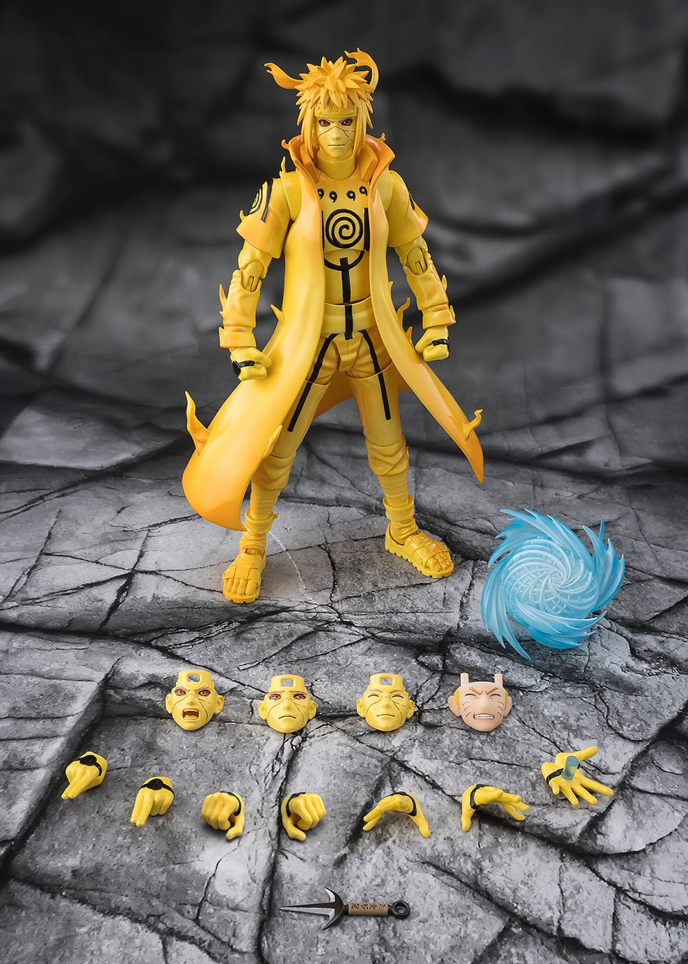 S.H.Figuarts Minato Namikaze Kurama Link Mode - tampilan full figure