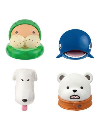 One Piece Ichibansho Zakka Head Magnets (Animals) Box of 6 Random Magnets Gallery Image 2