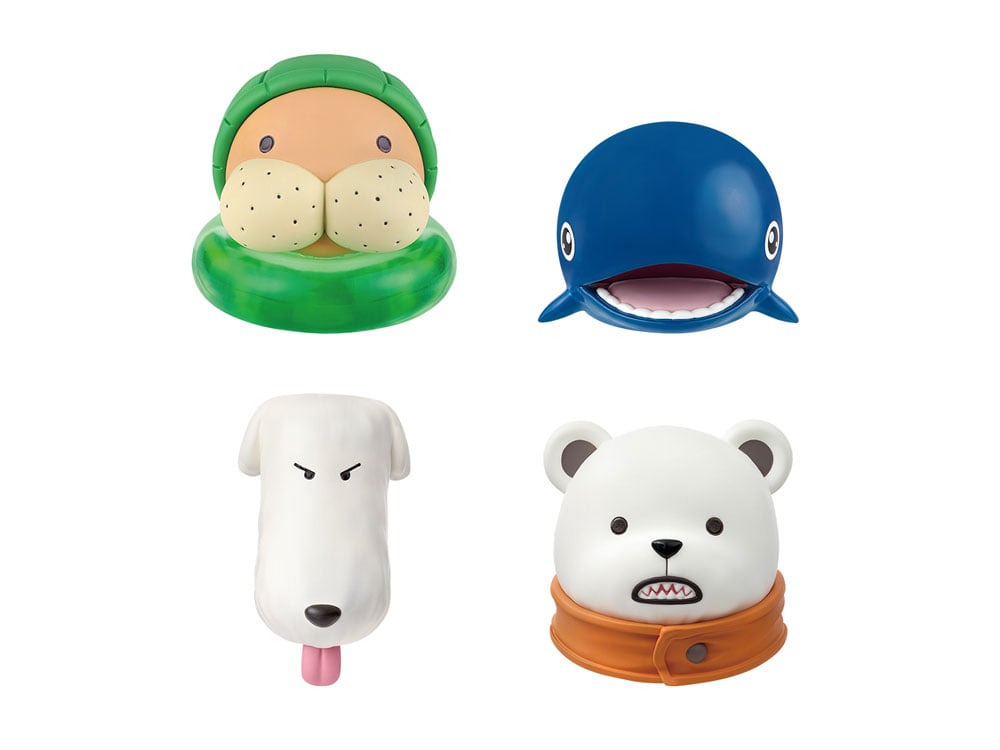 One Piece Ichibansho Zakka Head Magnets (Animals) Box of 6 Random Magnets Gallery Image 1