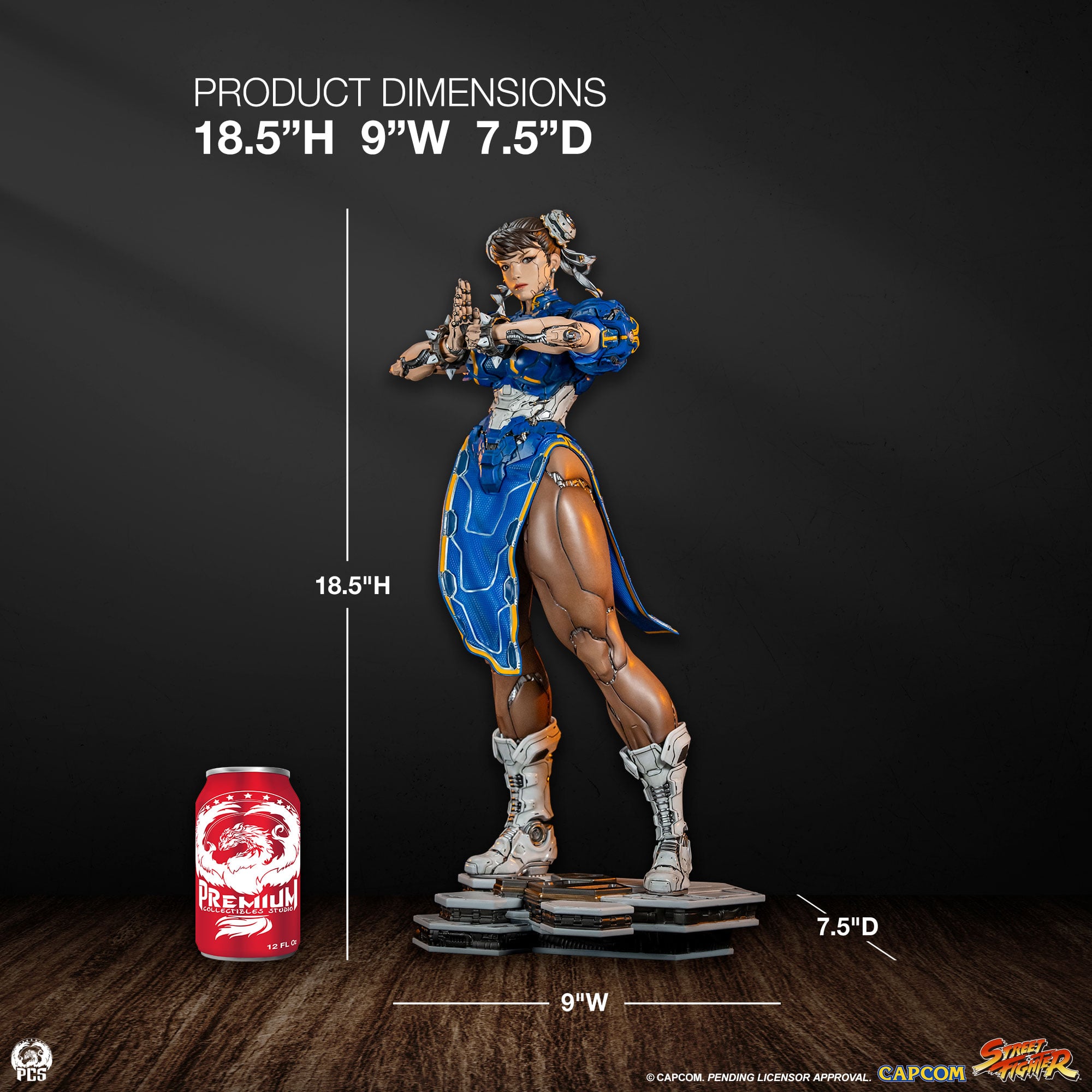 Street Fighter Chun-Li Android (Classic Ver.) 1/4 Scale Statue Gallery Image 30