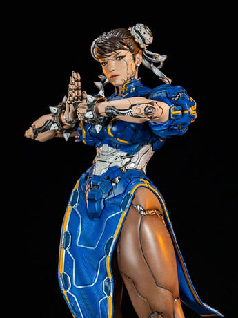 Street Fighter Chun-Li Android (Classic Ver.) 1/4 Scale Statue Gallery Image 2
