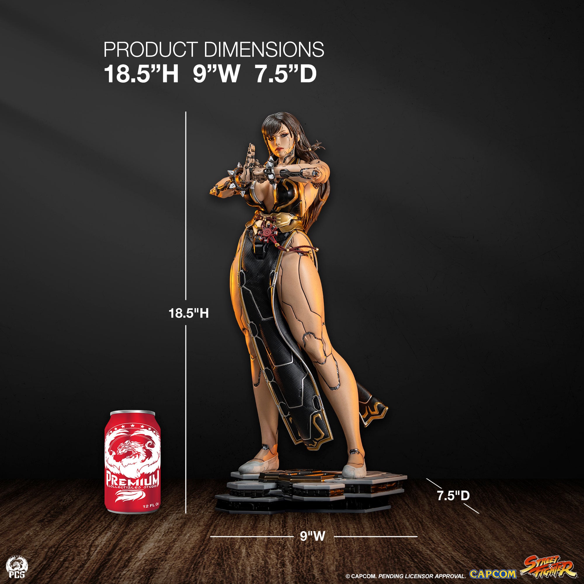 Street Fighter Chun-Li Android (Battle Ver.) 1/4 Scale Statue Gallery Image 25