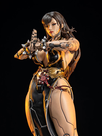 Street Fighter Chun-Li Android (Battle Ver.) 1/4 Scale Statue Gallery Image 2