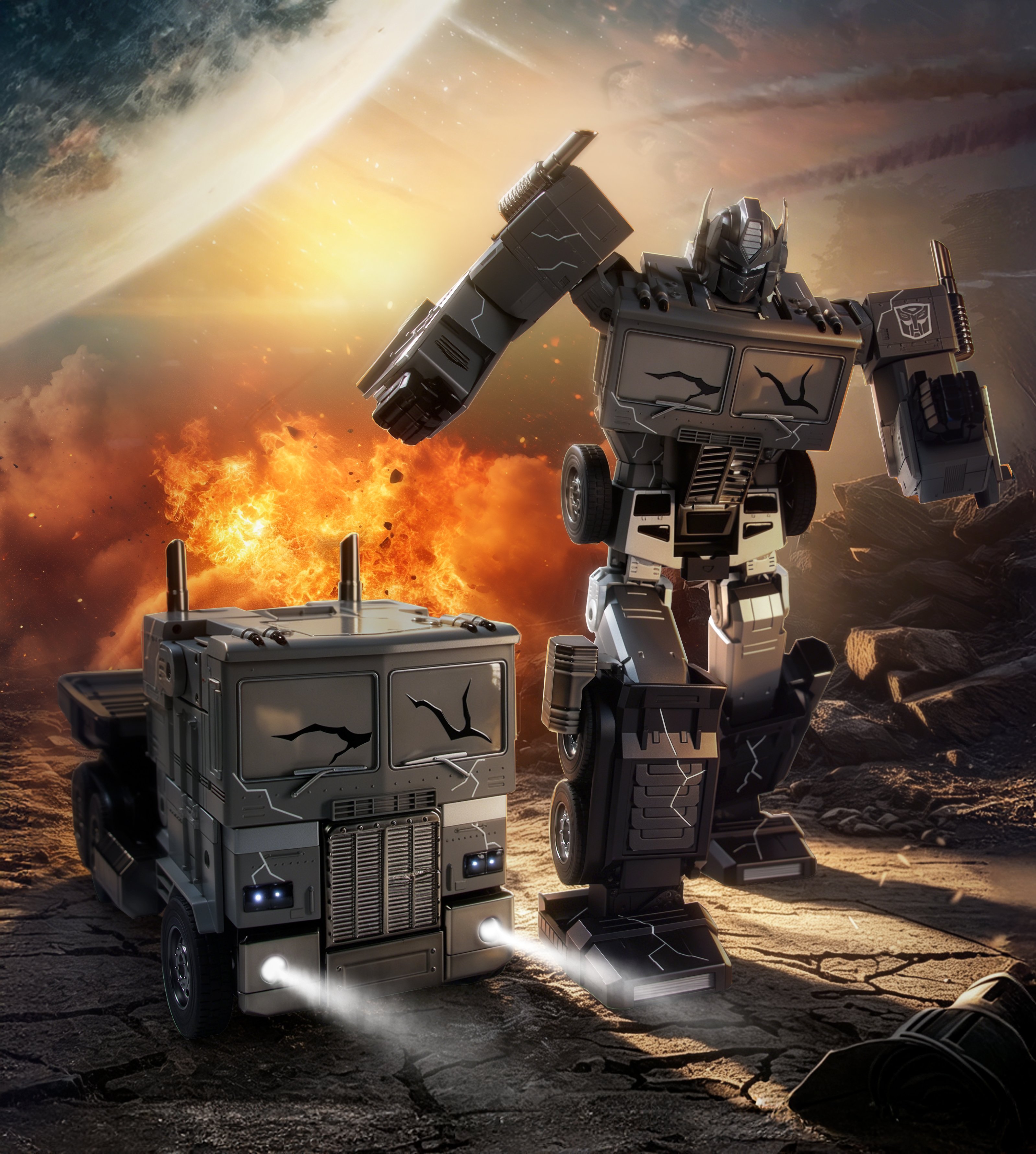 Transformers: The Movie 40th Anniversary Flagship Series Optimus Prime (Fallen Leader) Limited Edition Robot Gallery Image 3