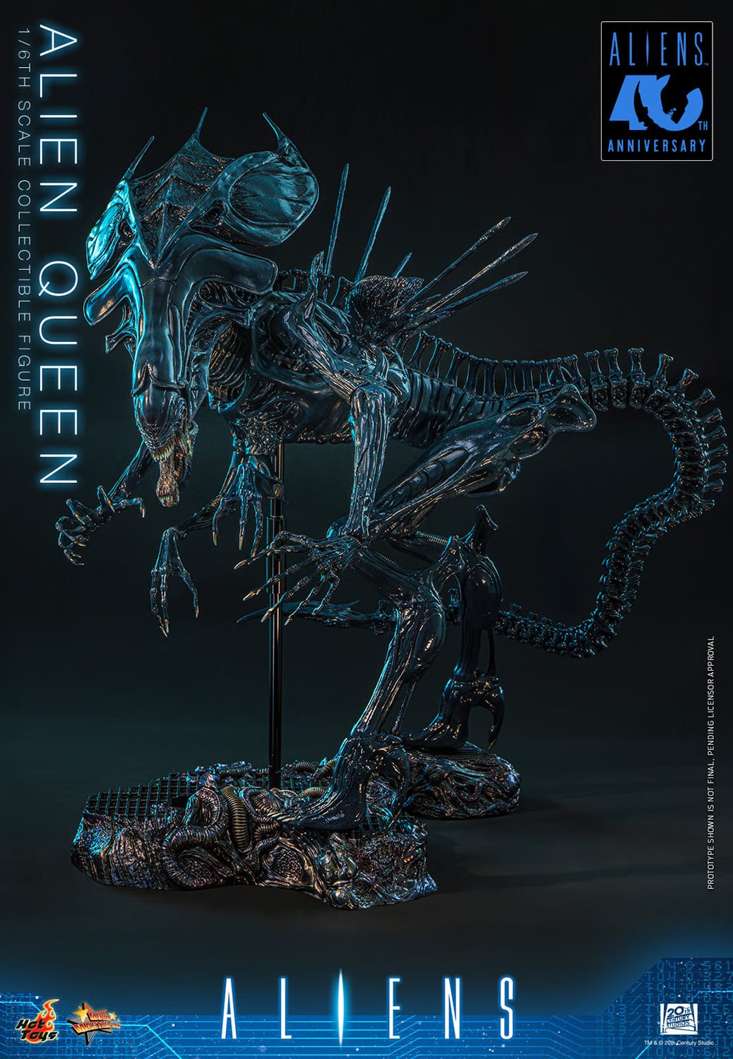 Aliens MMS903 Alien Queen 1/6th Scale Collectible Figure Gallery Image 13