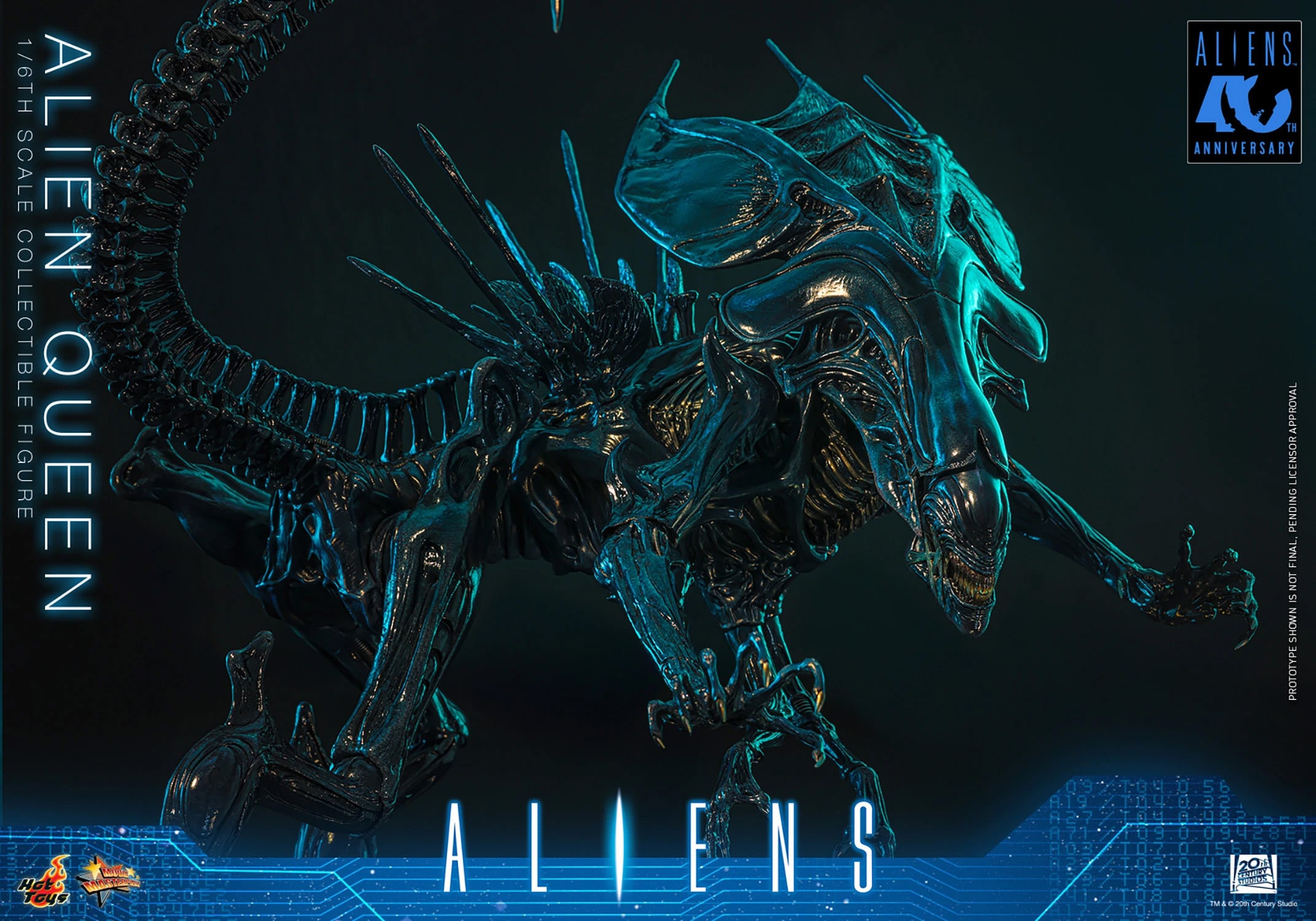 Aliens MMS903 Alien Queen 1/6th Scale Collectible Figure Gallery Image 4