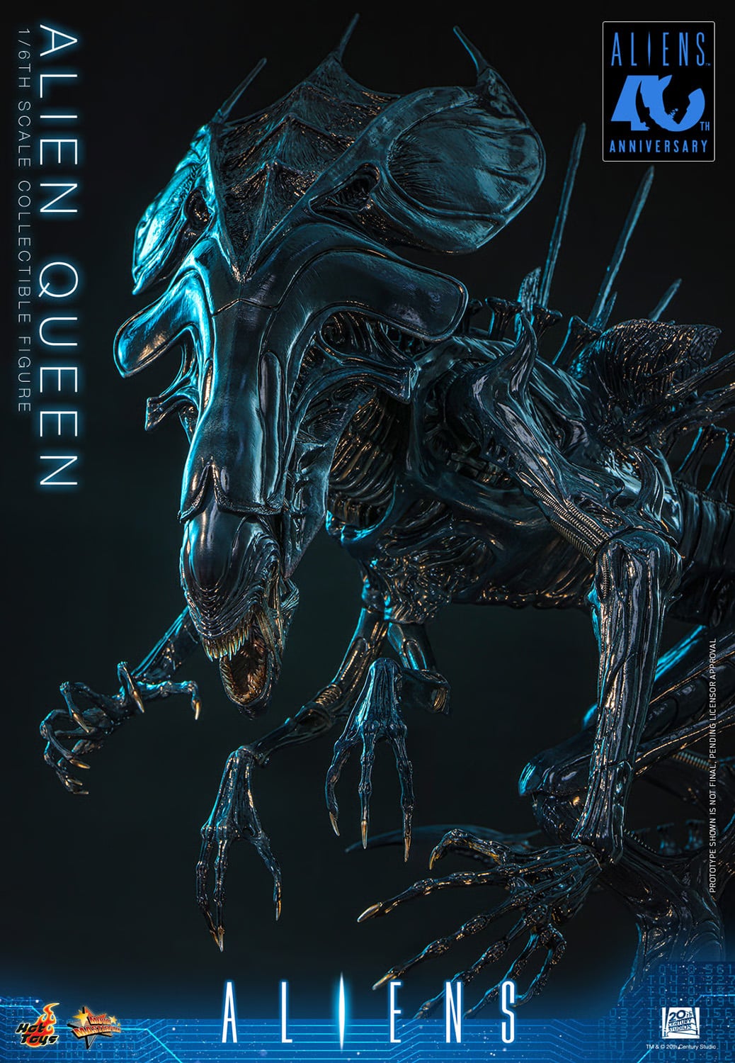 Aliens MMS903 Alien Queen 1/6th Scale Collectible Figure Gallery Image 11