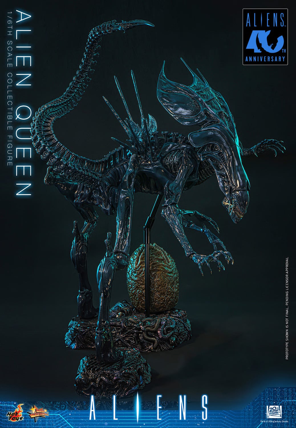 Aliens MMS903 Alien Queen 1/6th Scale Collectible Figure Gallery Image 12