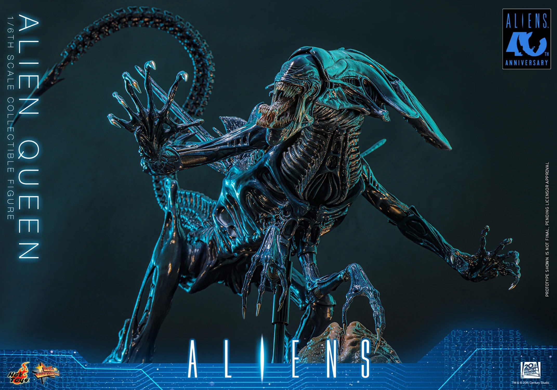 Aliens MMS903 Alien Queen 1/6th Scale Collectible Figure Gallery Image 6