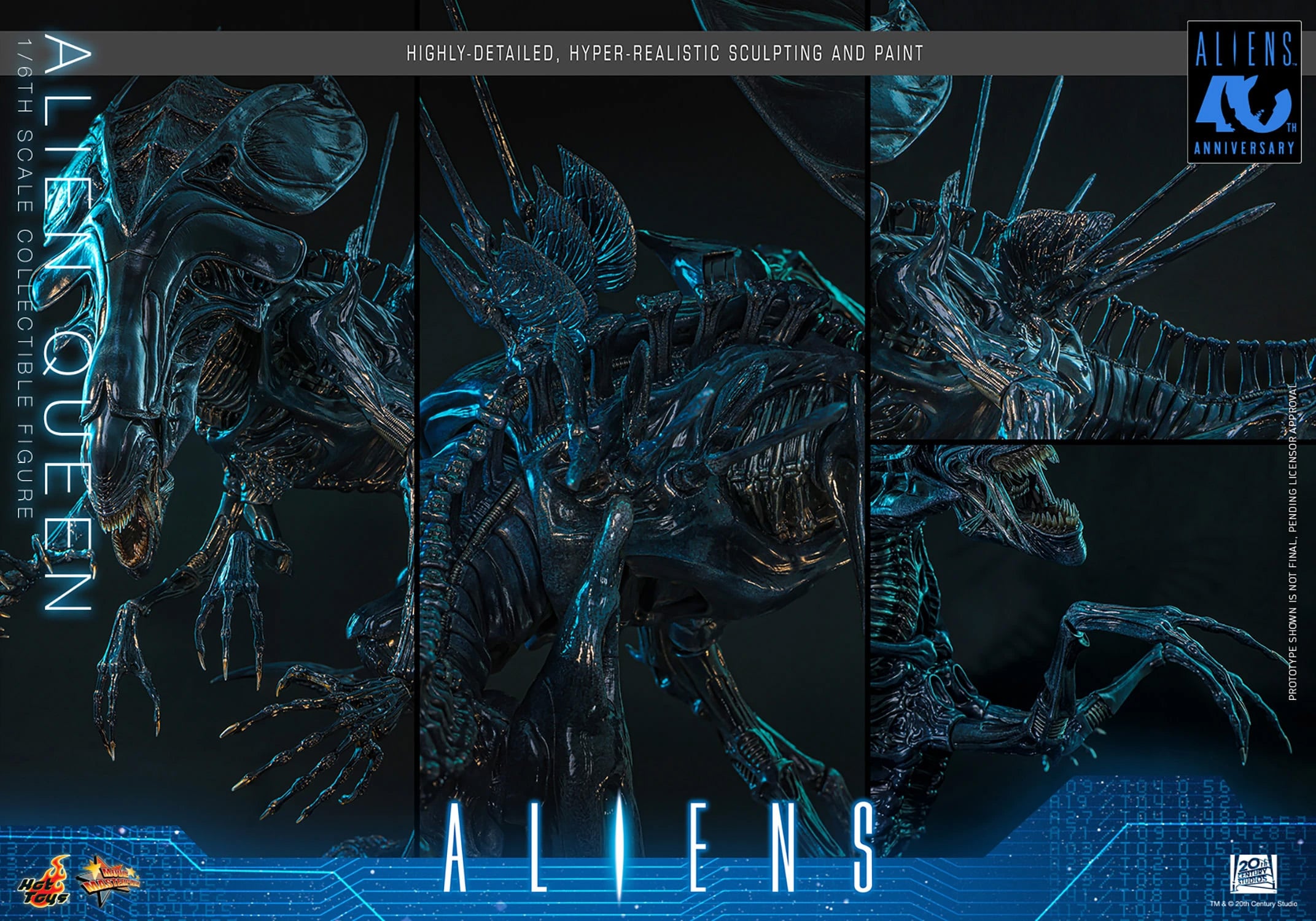 Aliens MMS903 Alien Queen 1/6th Scale Collectible Figure Gallery Image 21
