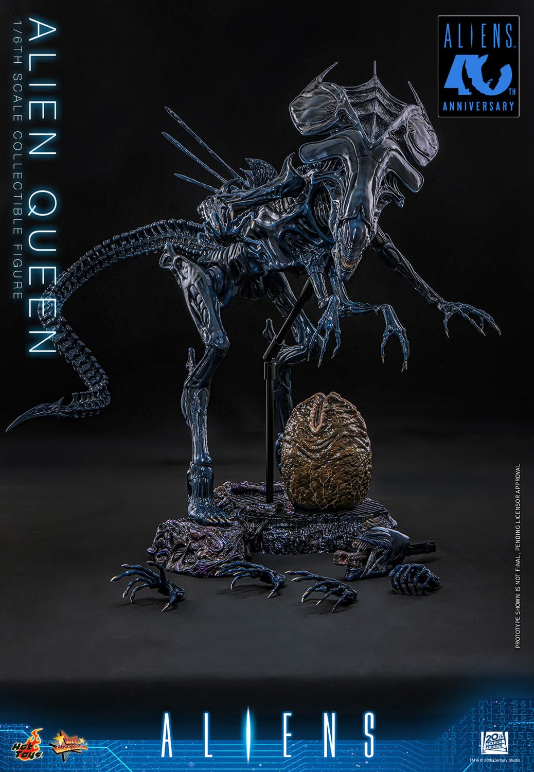 Aliens MMS903 Alien Queen 1/6th Scale Collectible Figure Gallery Image 15