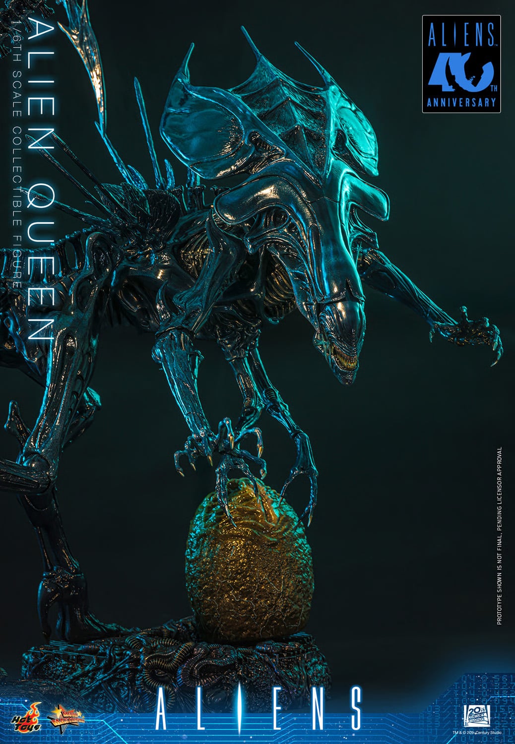 Aliens MMS903 Alien Queen 1/6th Scale Collectible Figure Gallery Image 10
