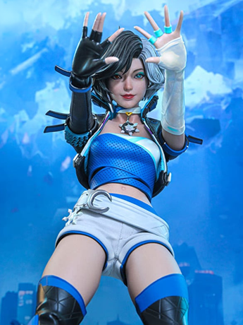 Marvel Rivals VGM88 Luna Snow 1/6th Scale Collectible Figure Gallery Image 2