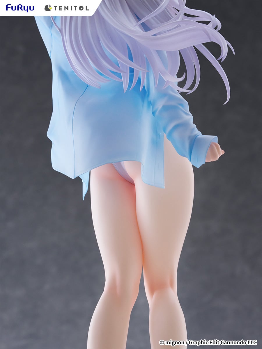 Mignon Works Tenitol Tall Shiro (Swimsuit Ver.) Figure Gallery Image 19