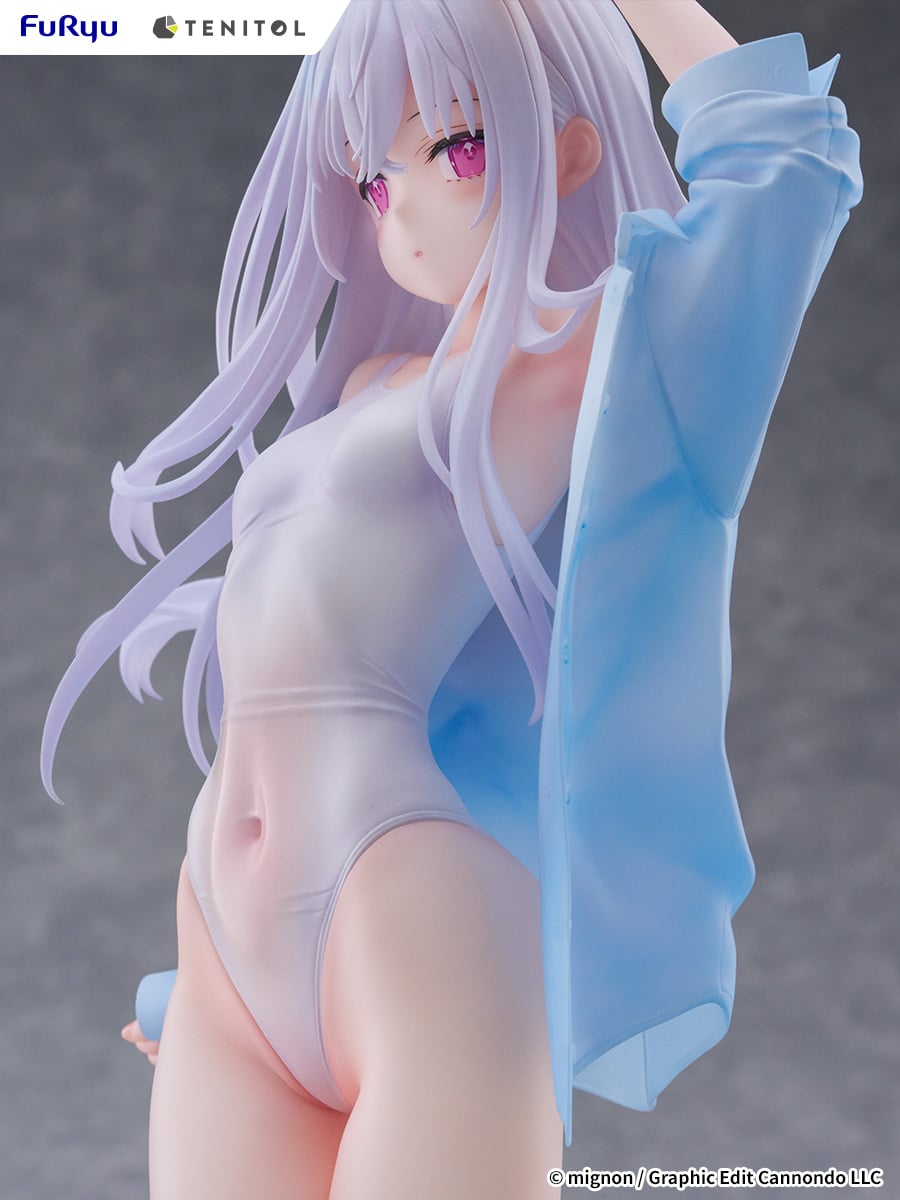 Mignon Works Tenitol Tall Shiro (Swimsuit Ver.) Figure Gallery Image 18