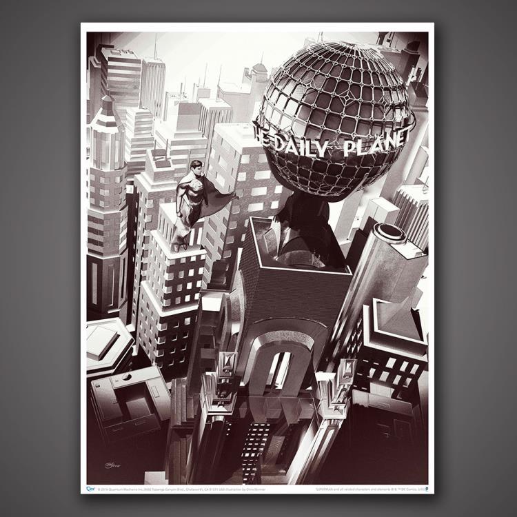 DC Comics Art Print - Man of Tomorrow Gallery Image 3