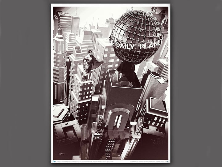 DC Comics Art Print - Man of Tomorrow Gallery Image 1