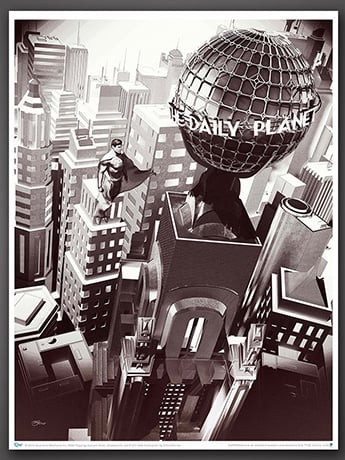 DC Comics Art Print - Man of Tomorrow Gallery Image 2