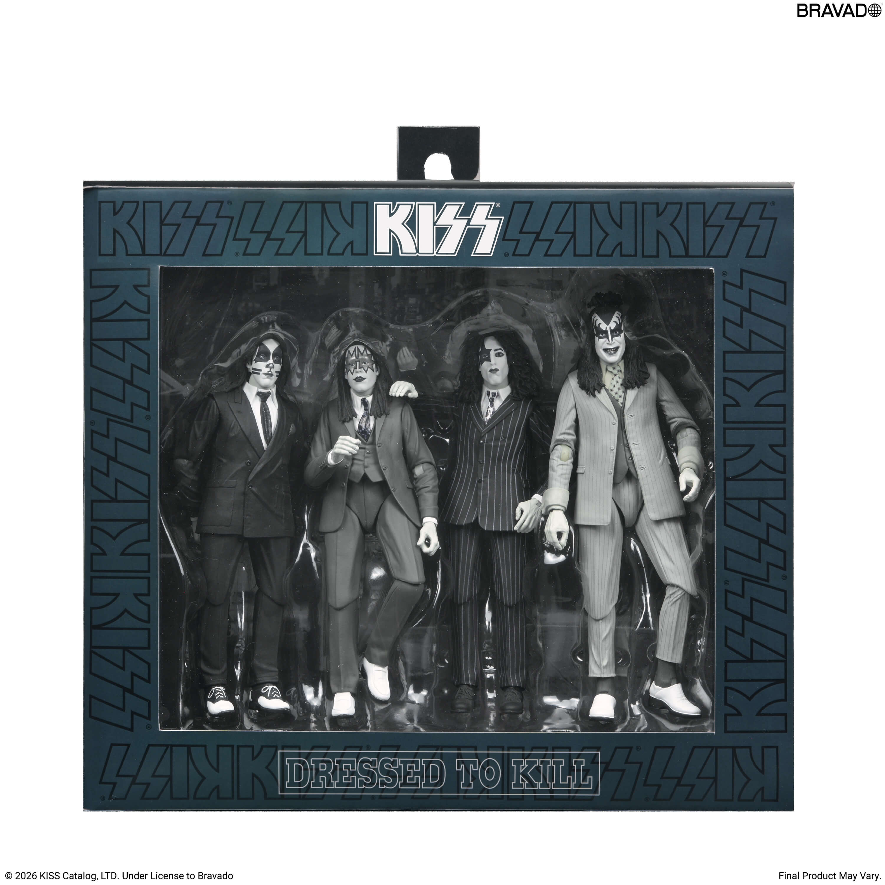 KISS Dressed to Kill Action Figure Four-Pack Gallery Image 9
