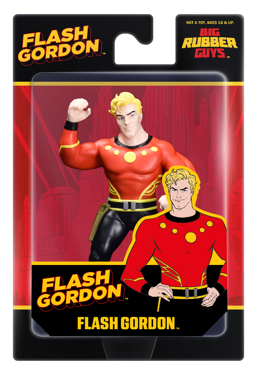 Flash Gordon Big Rubber Guys Flash Gordon Figure