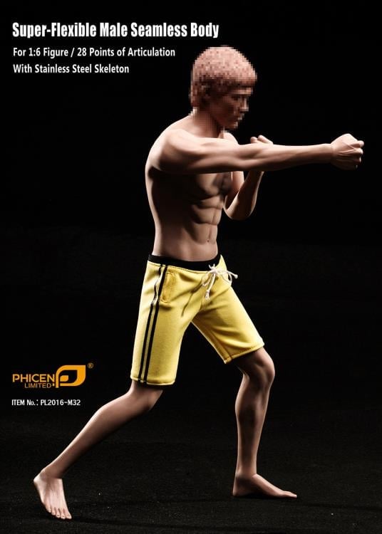 Super-Flexible Male Seamless 1/6 Scale Asian Body (M32) Gallery Image 5