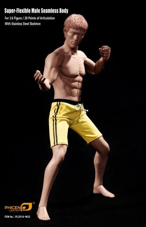 Super-Flexible Male Seamless 1/6 Scale Asian Body (M32) Gallery Image 3