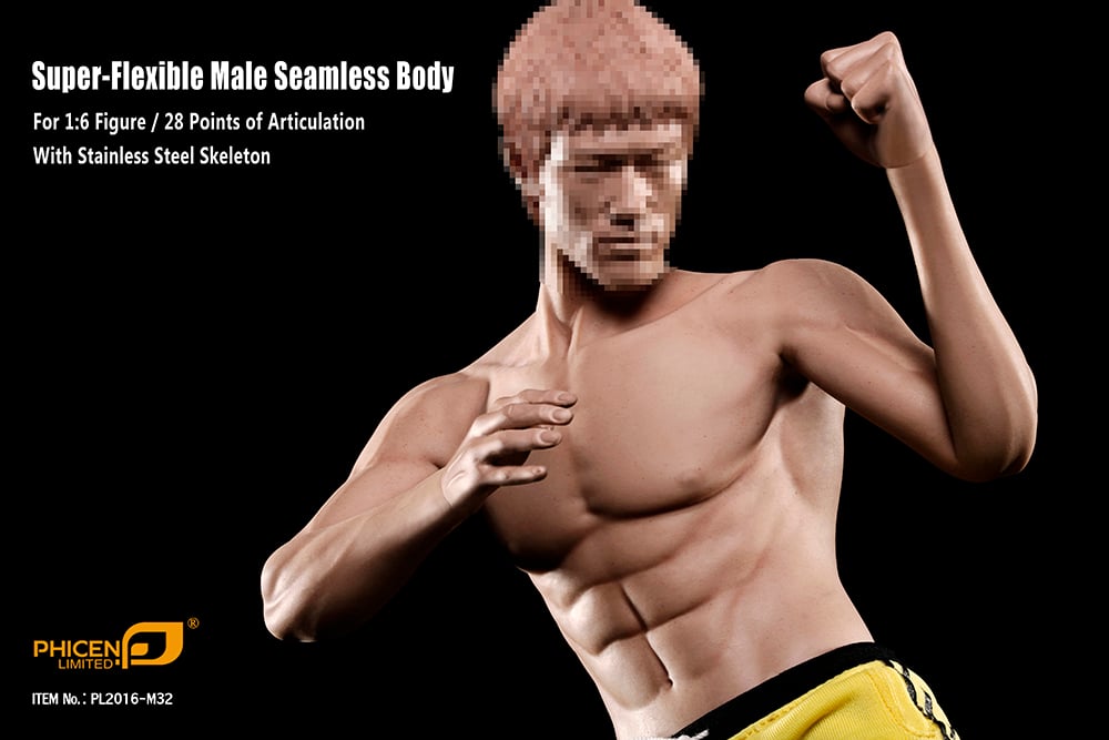 Super-Flexible Male Seamless 1/6 Scale Asian Body (M32) Gallery Image 8