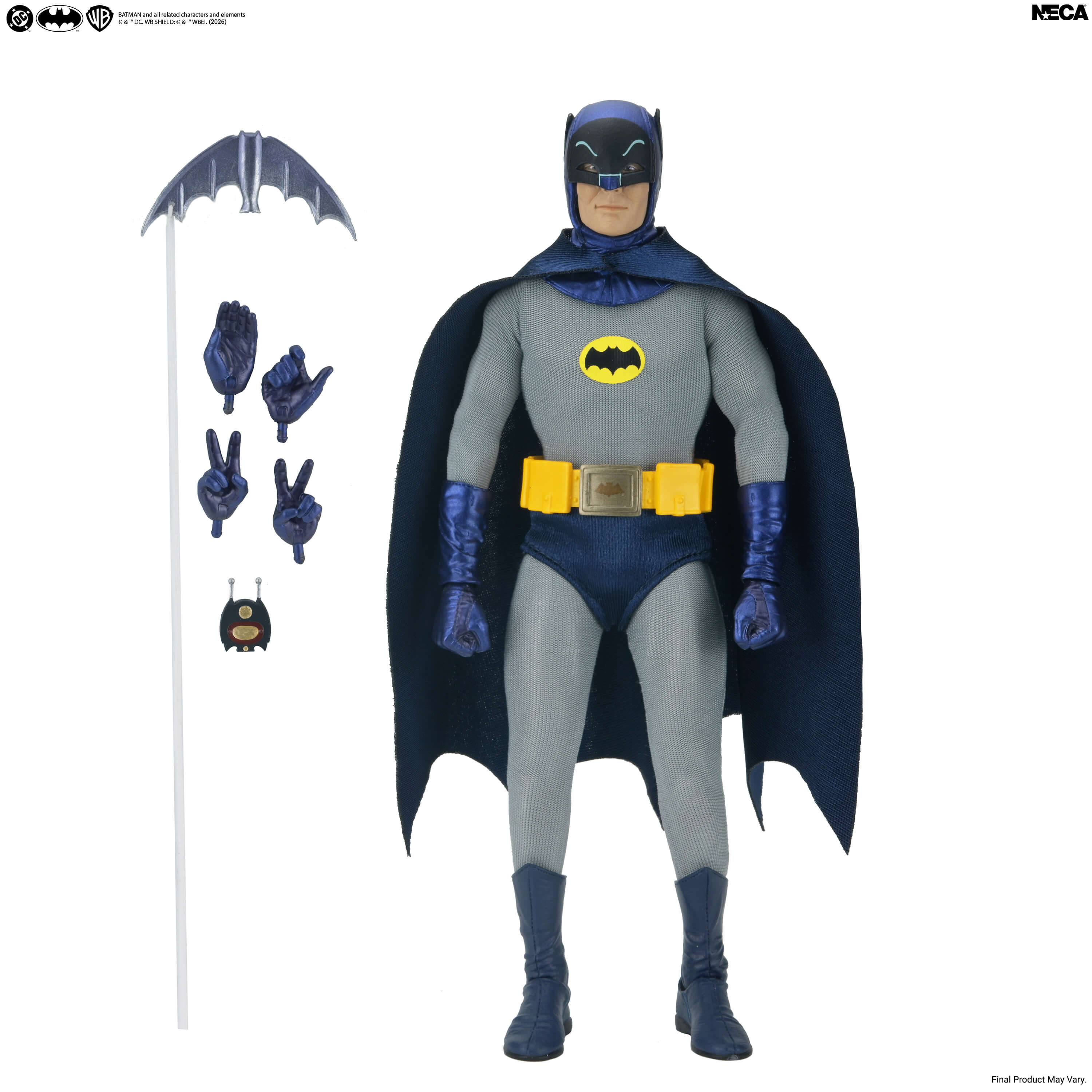 Batman Classic TV Series Batman 8" Clothed Action Figure Gallery Image 11