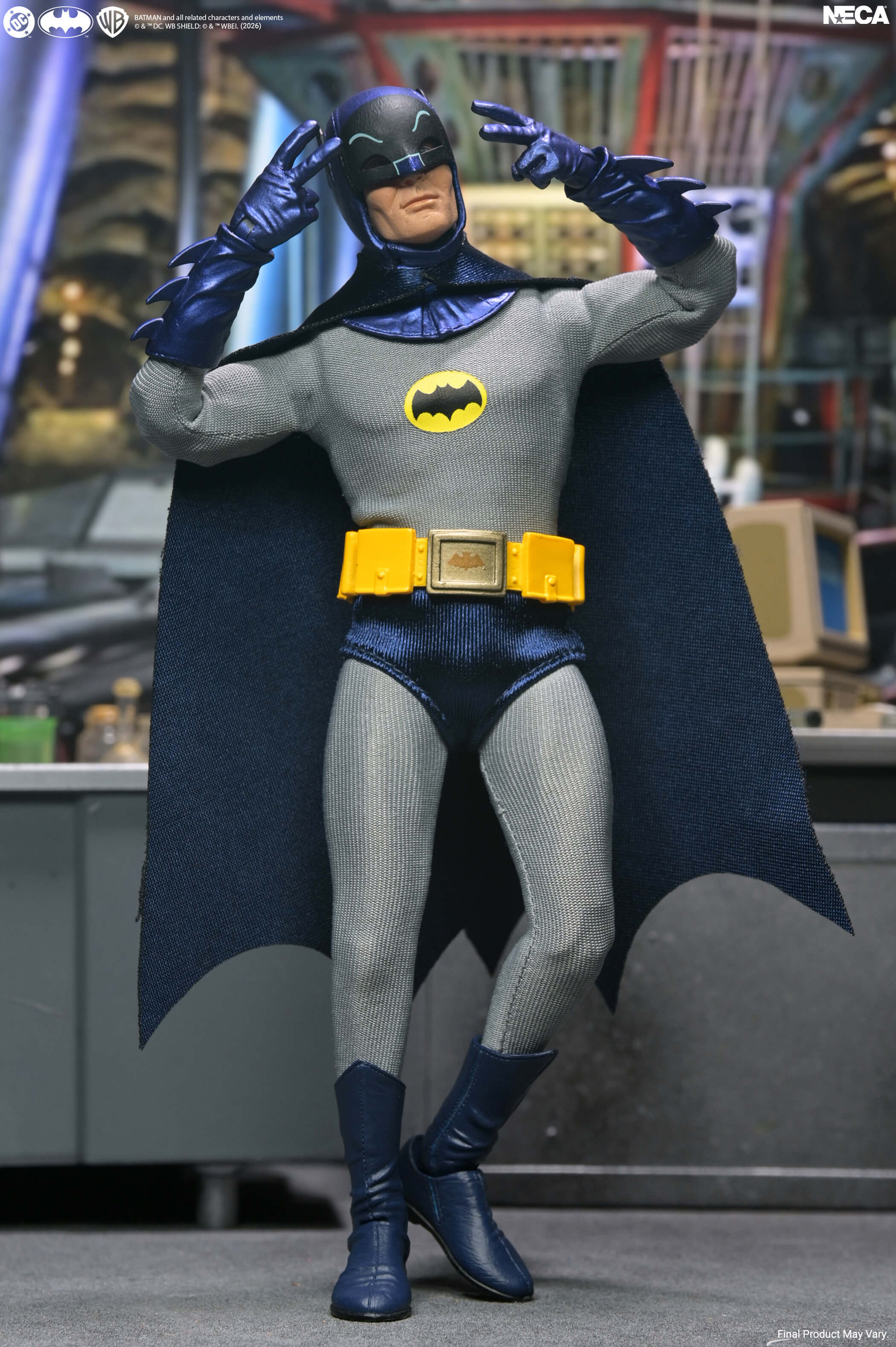 Batman Classic TV Series Batman 8" Clothed Action Figure Gallery Image 4