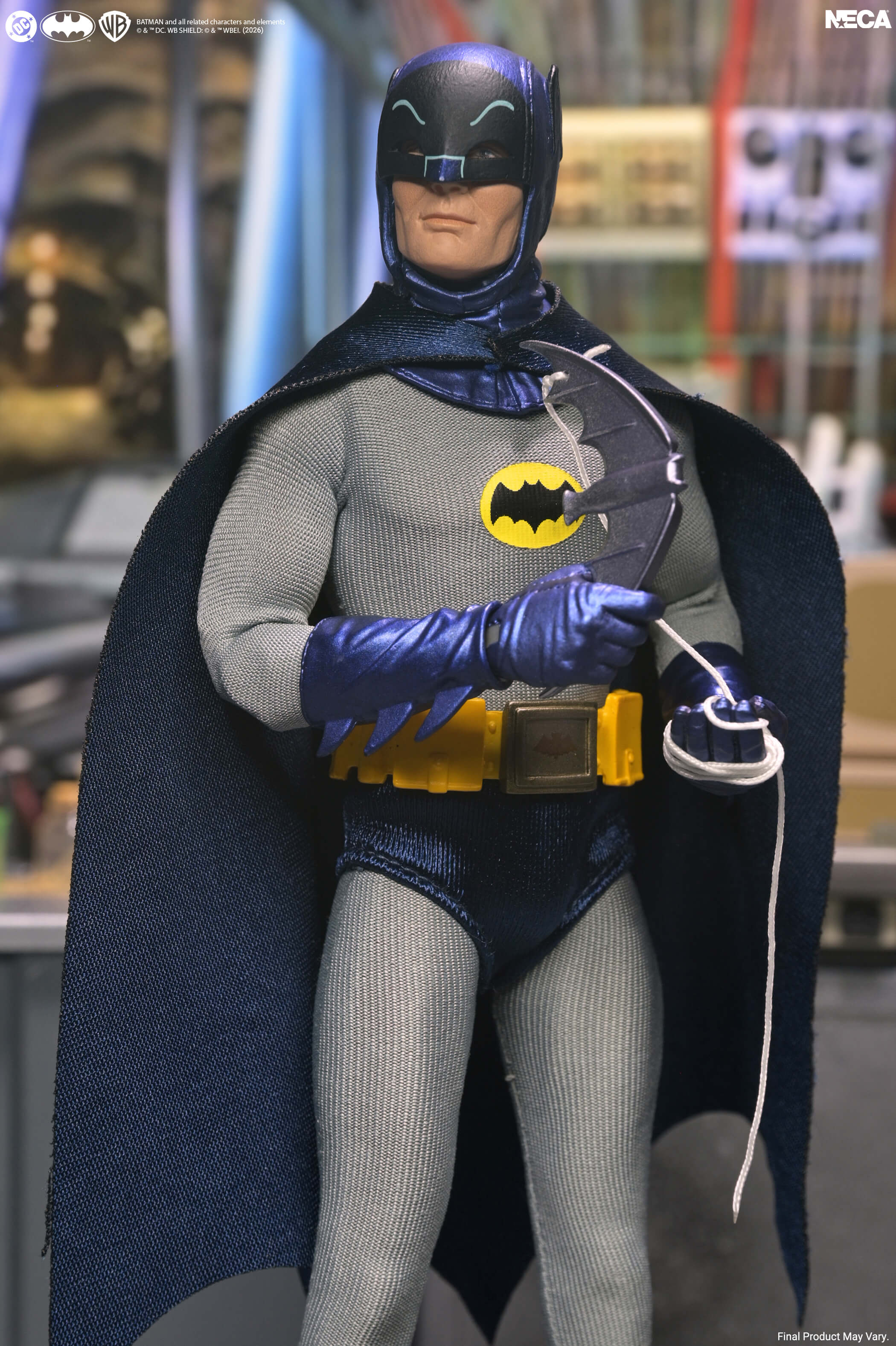 Batman Classic TV Series Batman 8" Clothed Action Figure Gallery Image 6