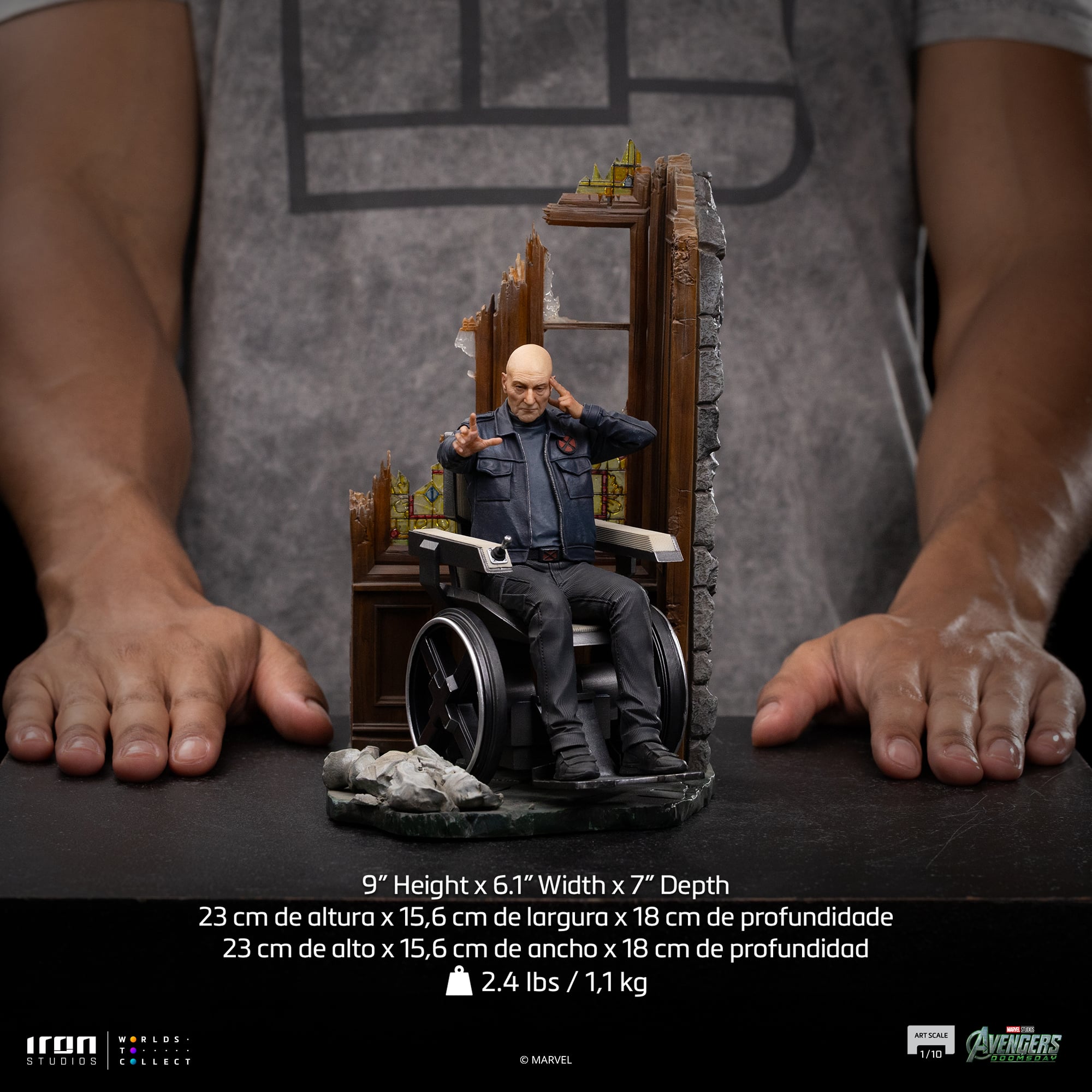 Avengers: Doomsday Professor Xavier 1/10 Art Scale Statue Gallery Image 15