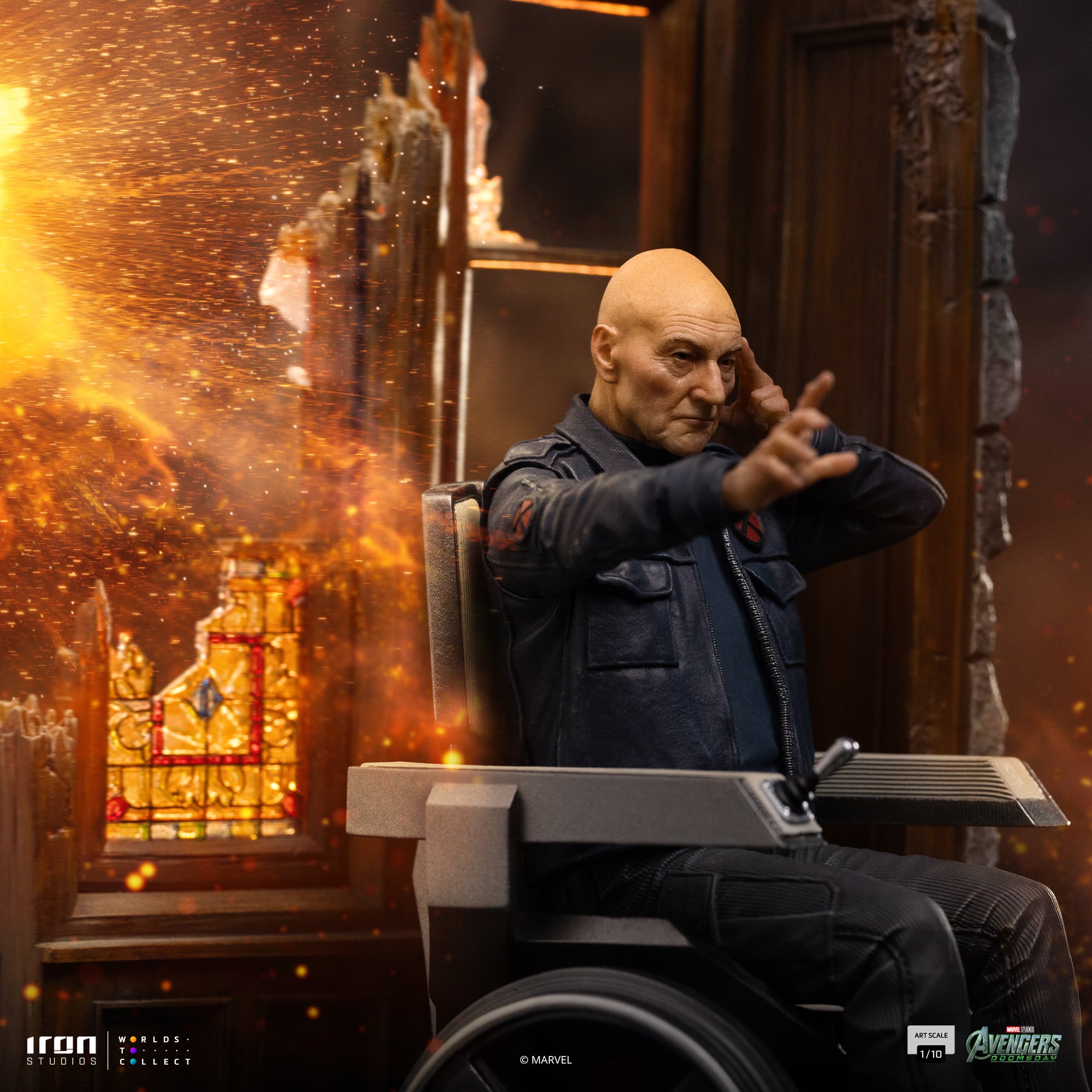 Avengers: Doomsday Professor Xavier 1/10 Art Scale Statue Gallery Image 14