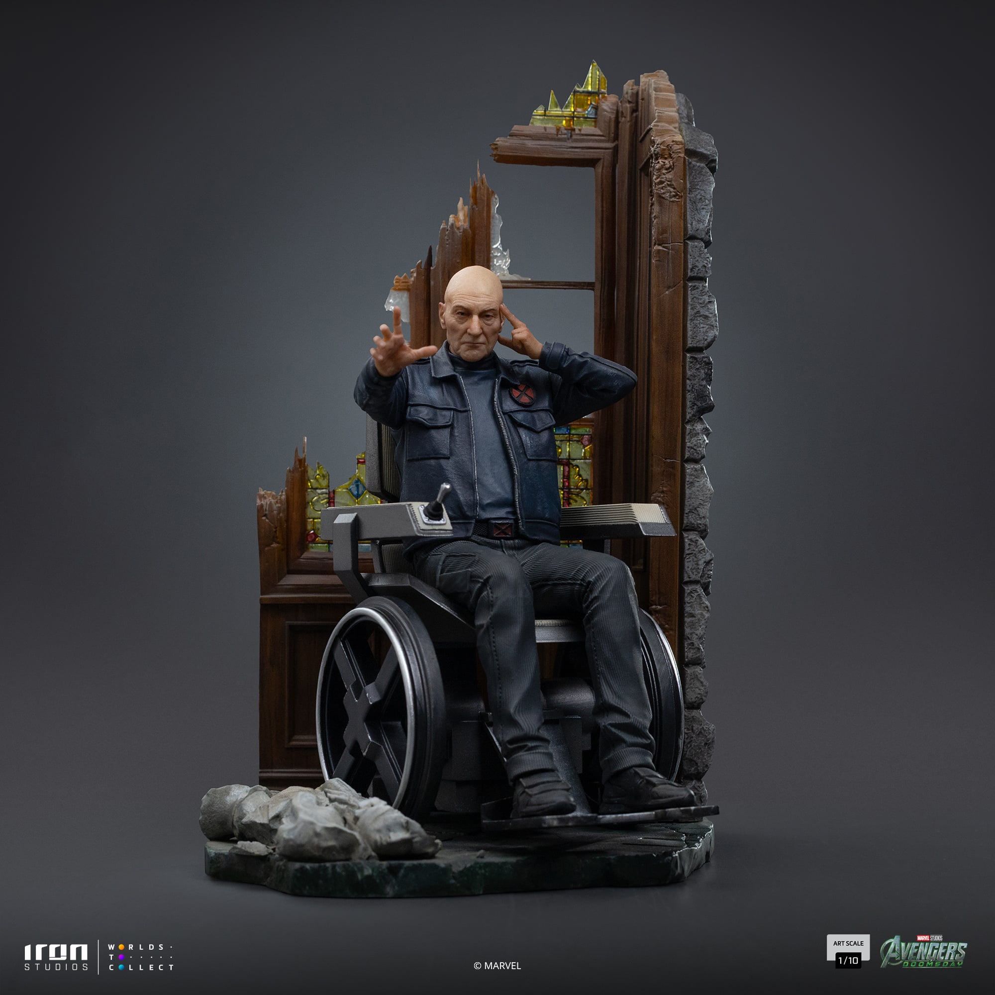 Avengers: Doomsday Professor Xavier 1/10 Art Scale Statue Gallery Image 3