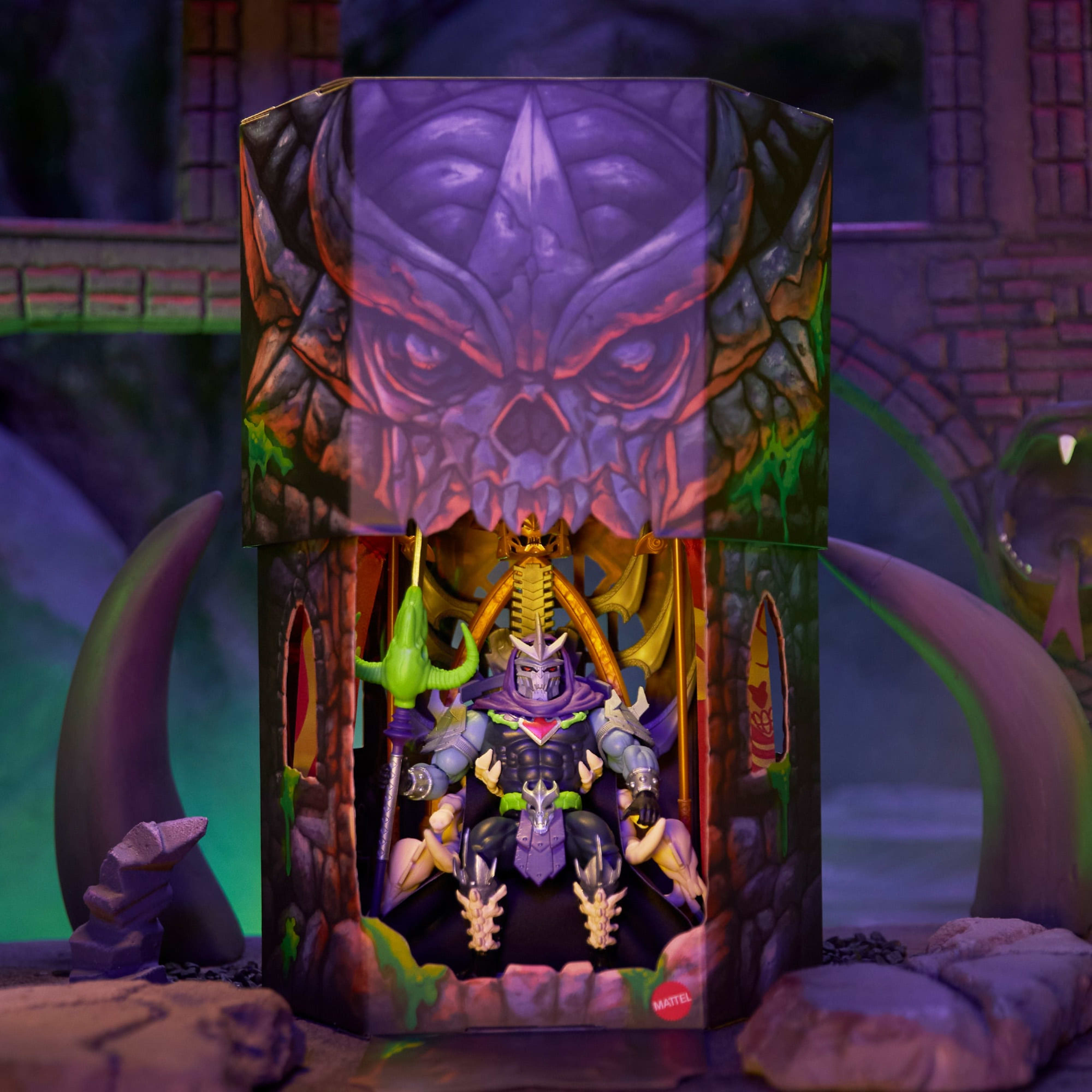 Masters of the Universe Origins: Turtles of Grayskull Skele-Shredder Action Figure Gallery Image 10