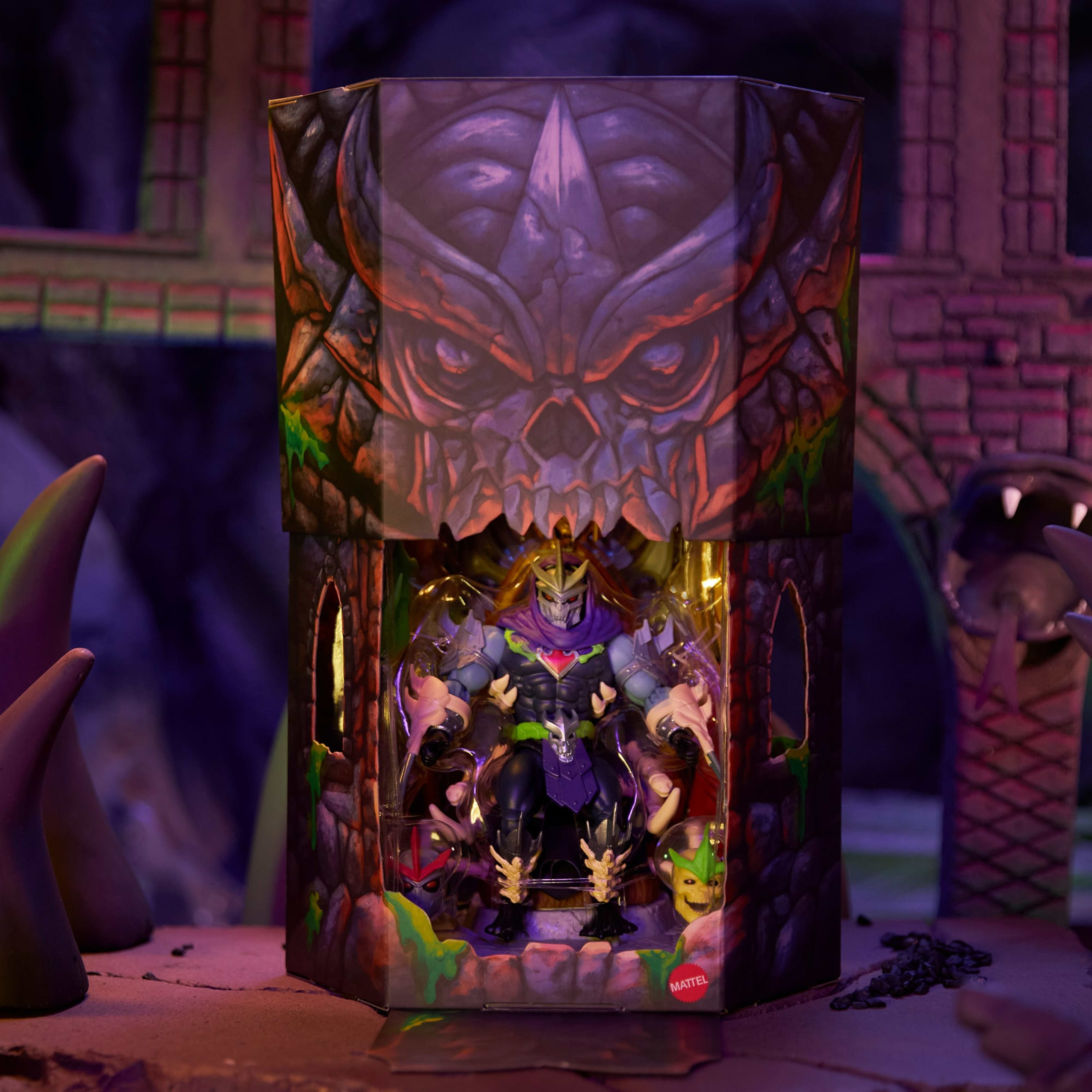 Masters of the Universe Origins: Turtles of Grayskull Skele-Shredder Action Figure Gallery Image 11