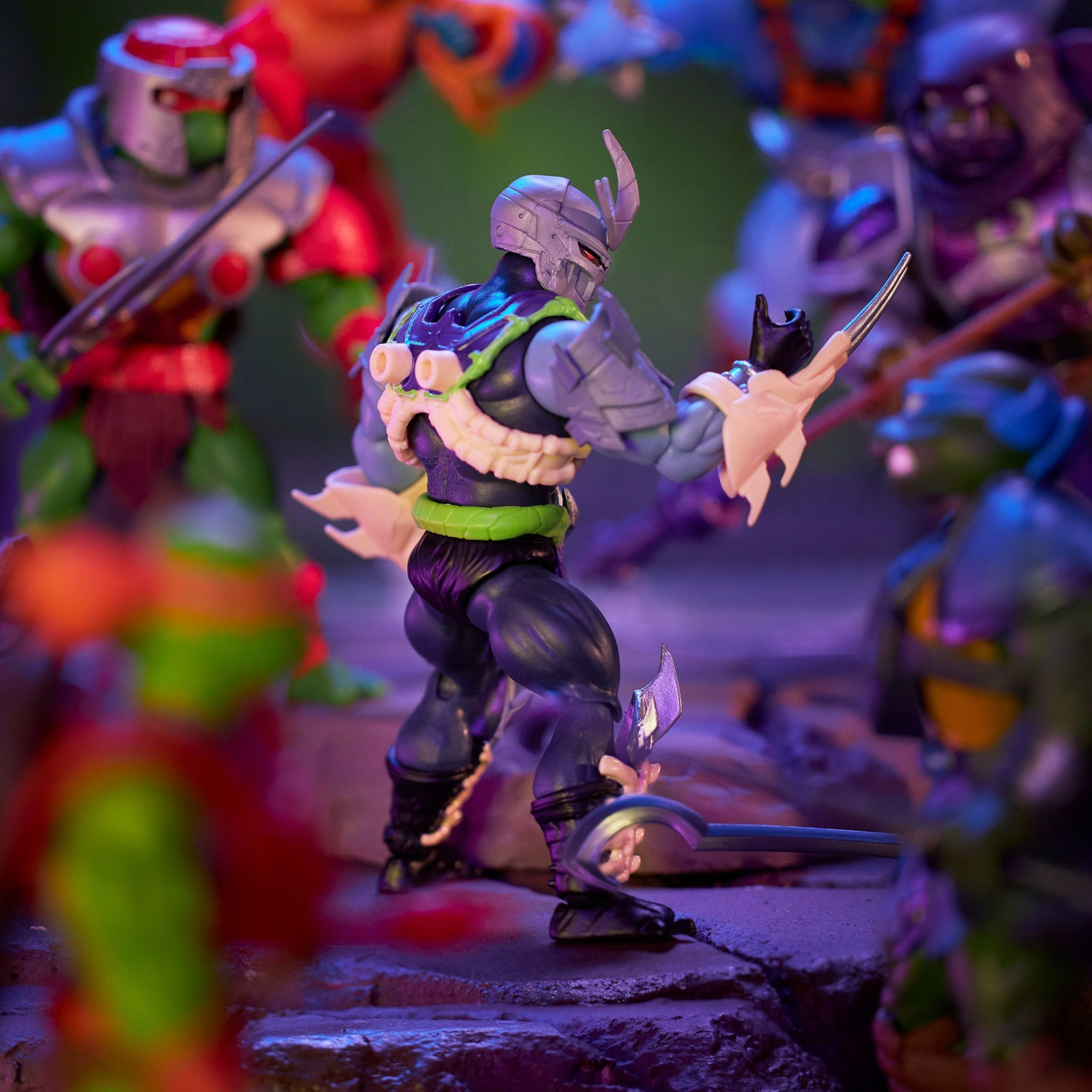 Masters of the Universe Origins: Turtles of Grayskull Skele-Shredder Action Figure Gallery Image 7