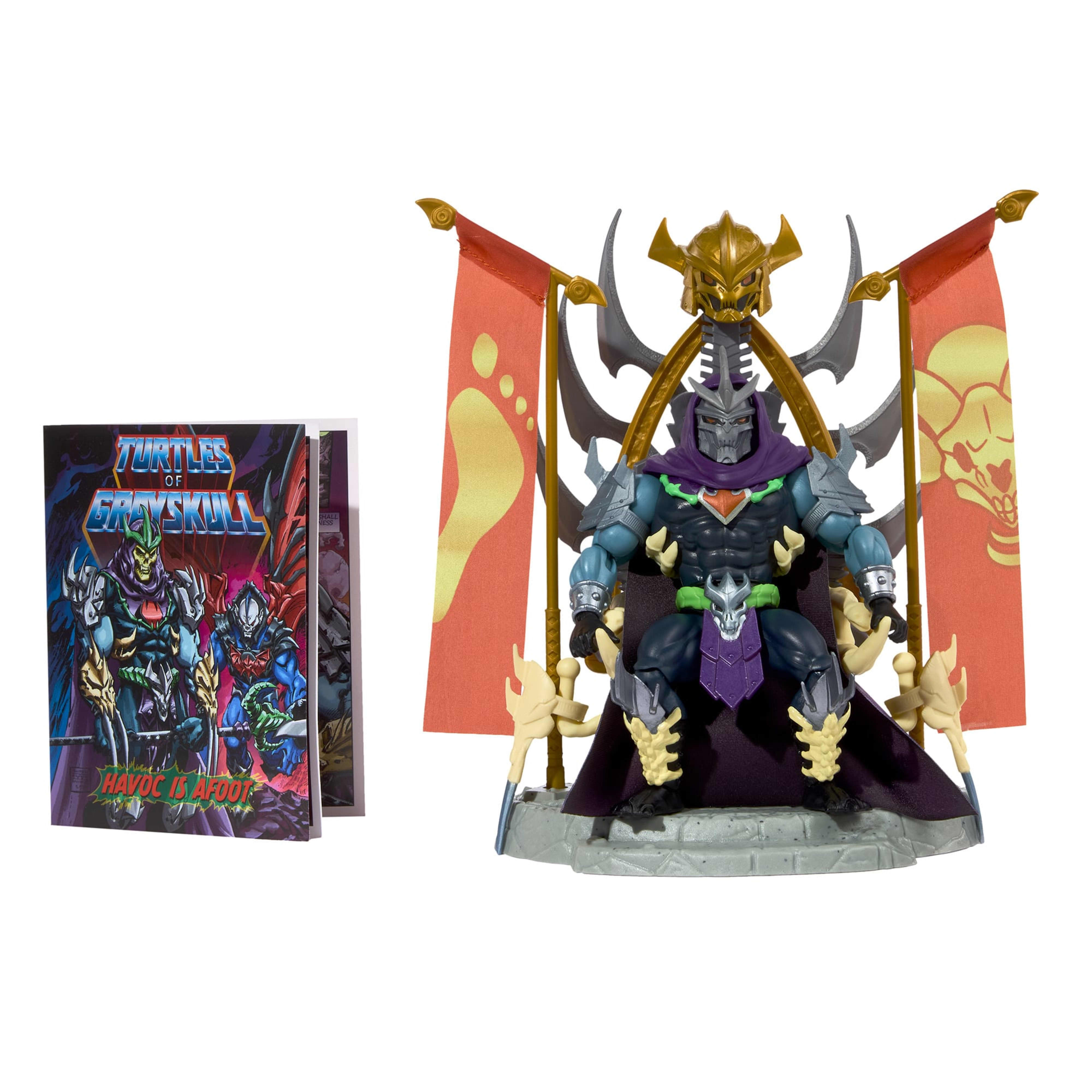 Masters of the Universe Origins: Turtles of Grayskull Skele-Shredder Action Figure Gallery Image 17