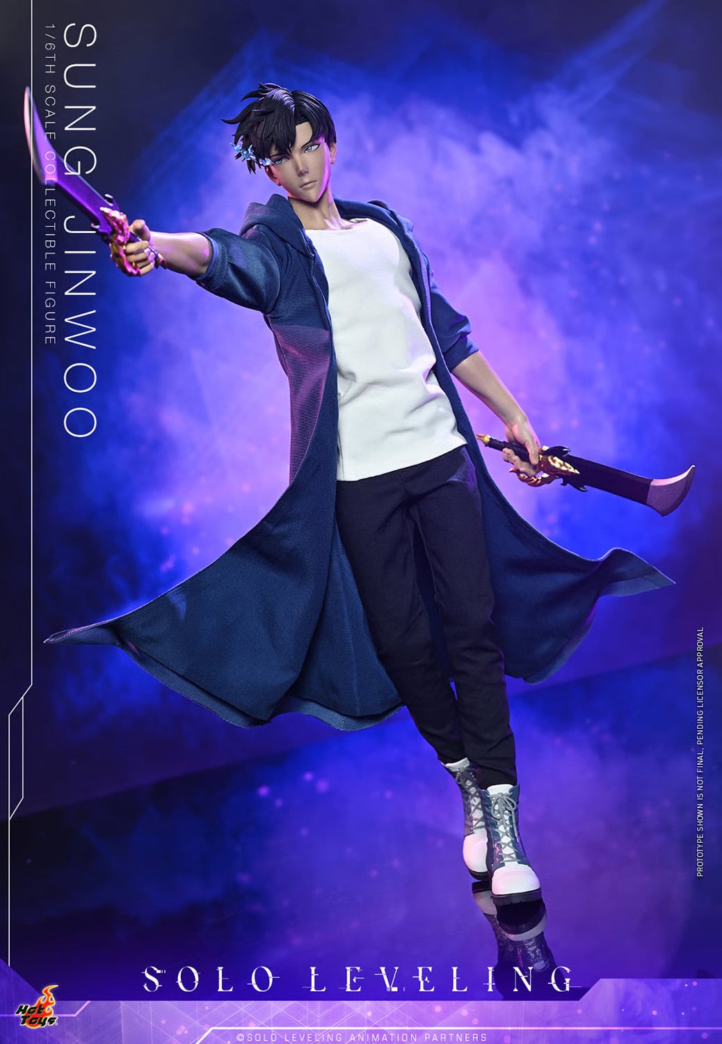 Solo Leveling TMS193 Sung Jinwoo 1/6th Scale Collectible Figure Gallery Image 4