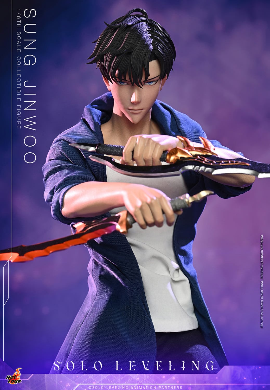Solo Leveling TMS193 Sung Jinwoo 1/6th Scale Collectible Figure Gallery Image 12