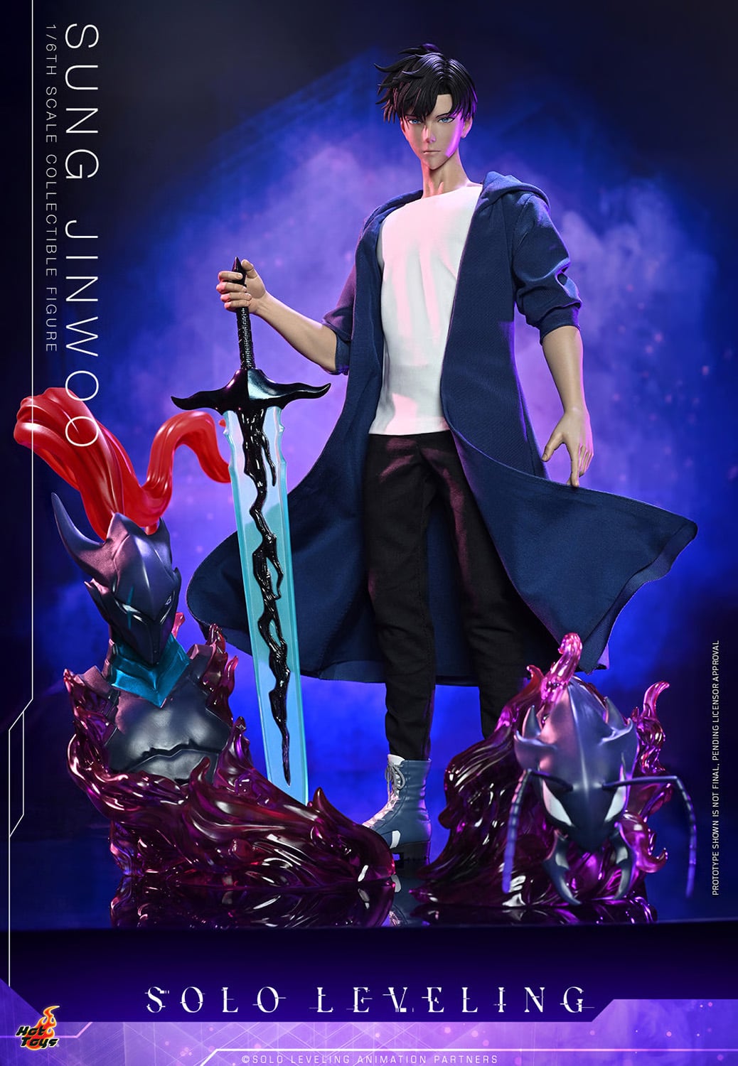 Solo Leveling TMS193 Sung Jinwoo 1/6th Scale Collectible Figure Gallery Image 8