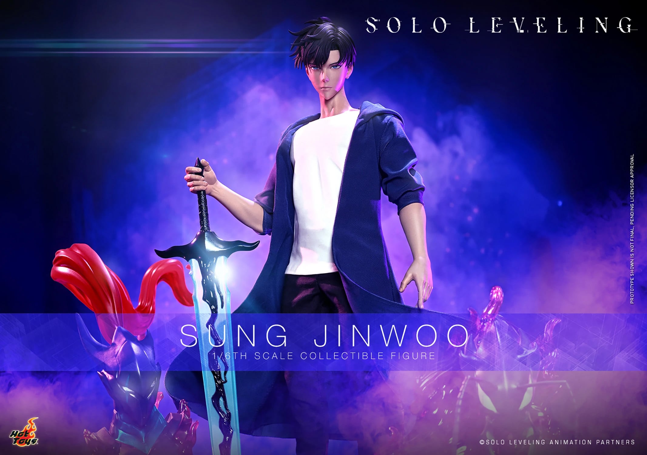Solo Leveling TMS193 Sung Jinwoo 1/6th Scale Collectible Figure Gallery Image 3