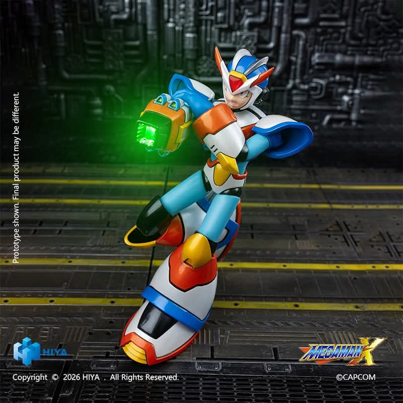 Mega Man X Exquisite Basic X (Max Armor Ver.) Action Figure Gallery Image 7
