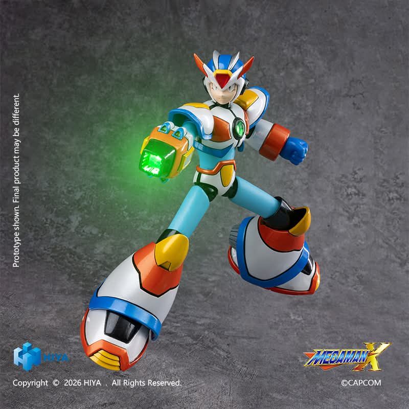 Mega Man X Exquisite Basic X (Max Armor Ver.) Action Figure Gallery Image 10