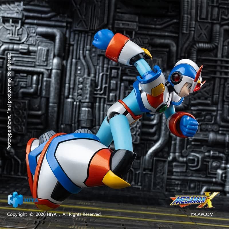 Mega Man X Exquisite Basic X (Max Armor Ver.) Action Figure Gallery Image 8