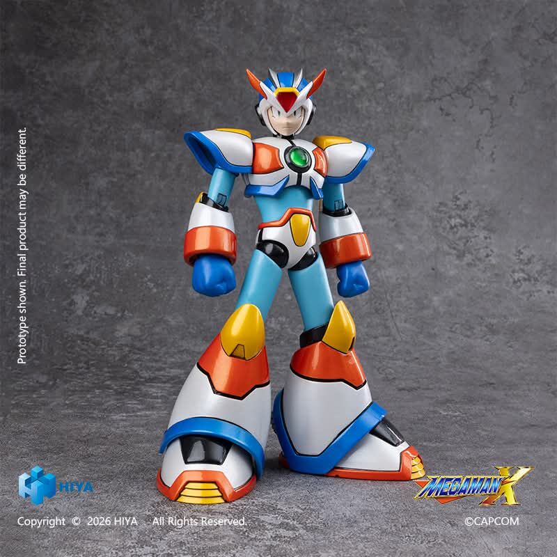 Mega Man X Exquisite Basic X (Max Armor Ver.) Action Figure Gallery Image 9