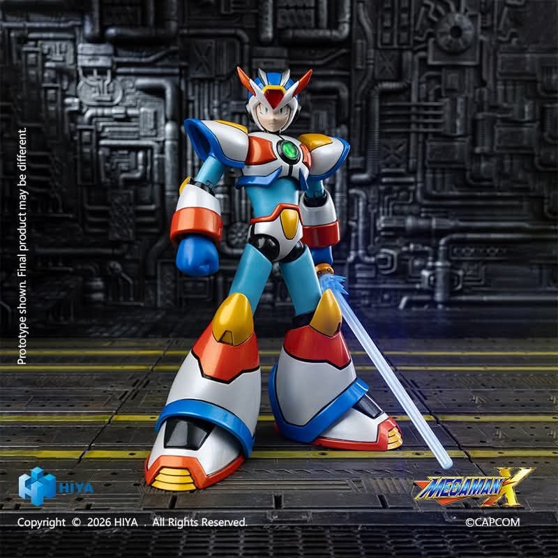 Mega Man X Exquisite Basic X (Max Armor Ver.) Action Figure Gallery Image 4